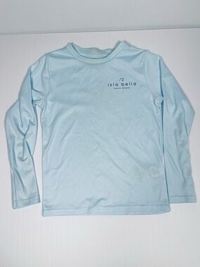 Mang Longsleeve Rashguard with Isla Bella Resort logo - Kids 6T